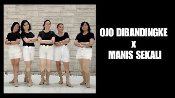 OJO DIBANDINGKE x MANIS SEKALI Line Dance (demo & count)