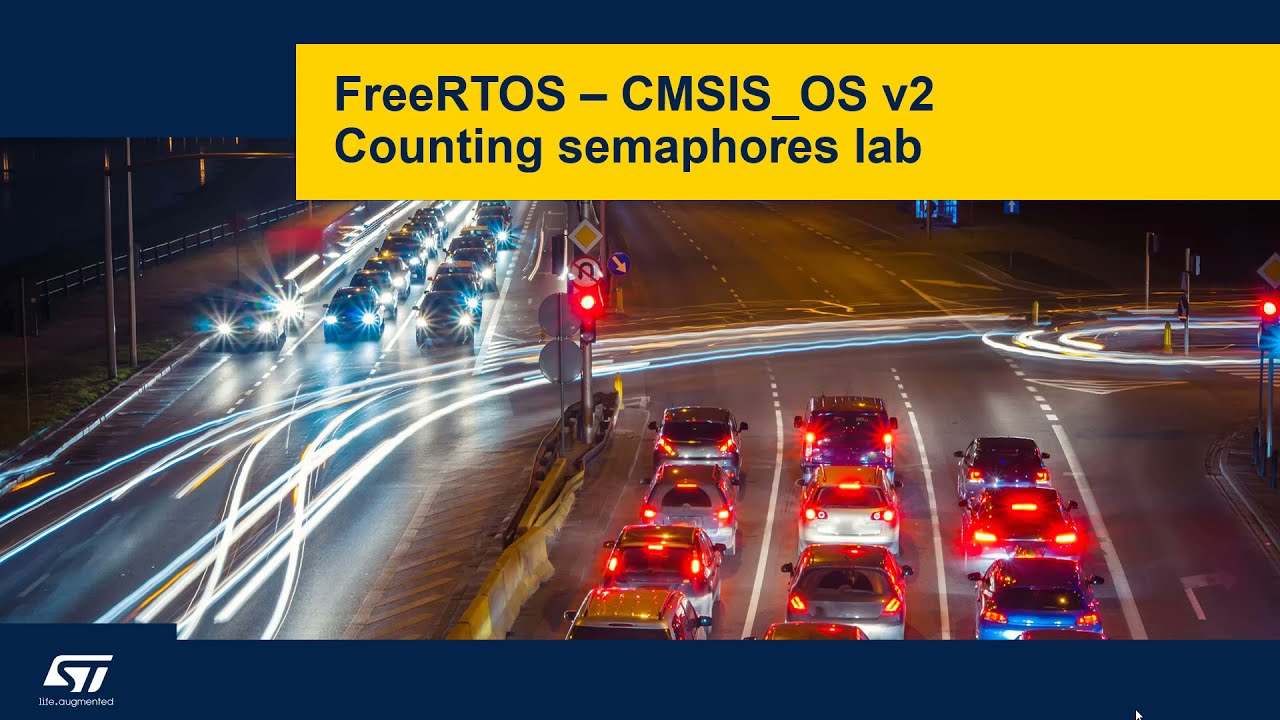 FreeRTOS on STM32 v2 - 14e Counting semaphores - lab