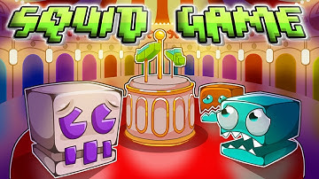 I made SQUID GAME in GEOMETRY DASH