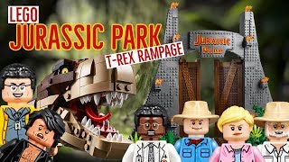 Official Images! LEGO Jurassic Park: T. rex Rampage Set 75936