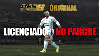 Pes6 Original Con Licencias No Patch Tutorial