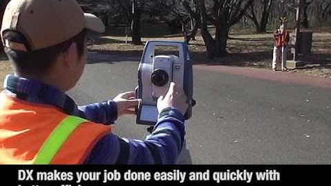 SOKKIA DX-100AC TOPO workflow