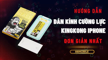 Hướng Dẫn Dán Kính Cường Lực KingKong cho iPhone Tại Nhà Đơn Giản Hiệu Quả I 88Mobile