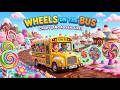 Wheels on the Bus 🚌🎵✨ | Fun Nursery Rhyme for Kids & Toddlers 🌈👶