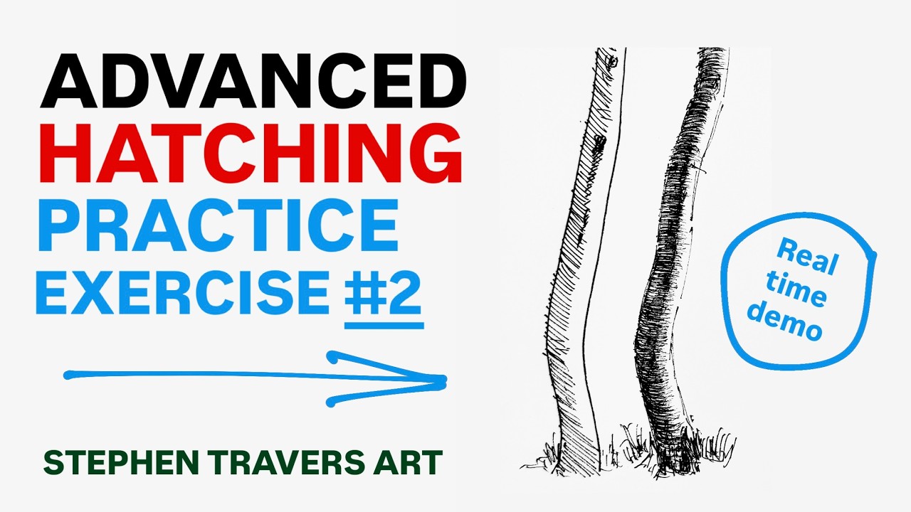 Hatching Professional Exercises to Upgrade Your Hatching Skills-- Leave the Uncertainties ...