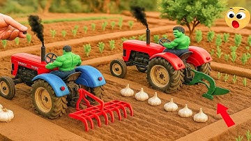 DIY Mini Tractor Can Rotivator Real In Mud | Top Most Creative Scientific Idea