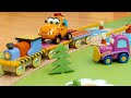 Машинки Мокас 🚕 Железная дорога 🚙 Развивающие мультики для детей и малышей 🚗