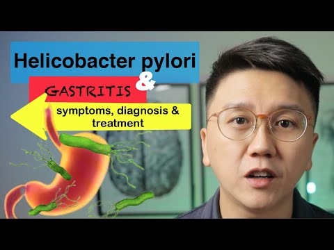 Video: Helicobacter Pylori-bakterier I Magen - Symtom, Orsaker, Behandling