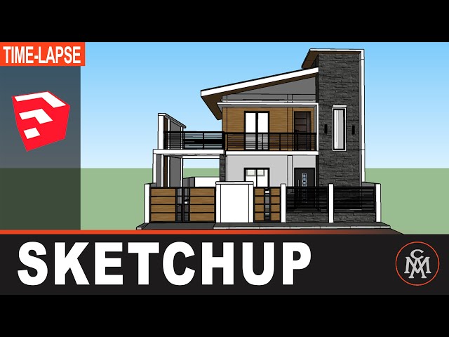Sketchup Tutorial House Design Part 2 Youtube