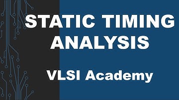 introduction to static timing analysis | STA | VLSI