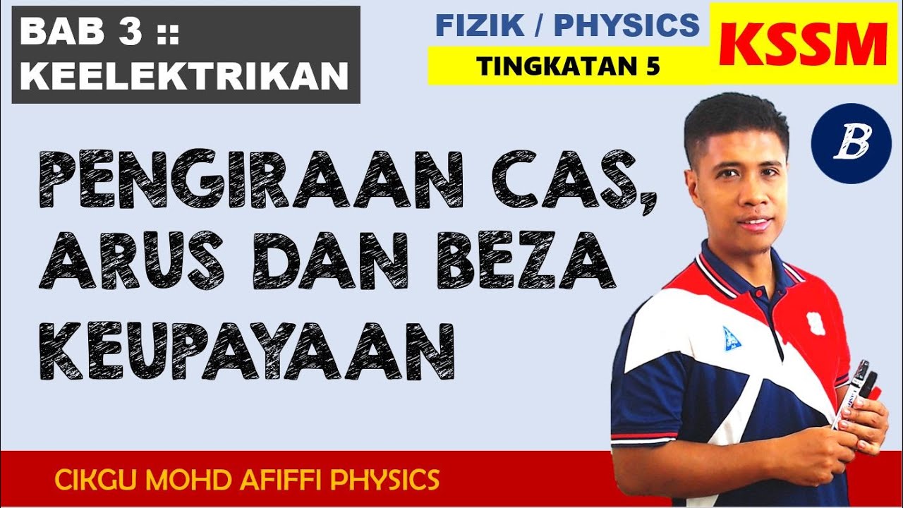 Pengiraan Cas Arus Dan Beza Keupayaan Calculation Charge Flow Current Tutorial 9 1 9 2 Youtube