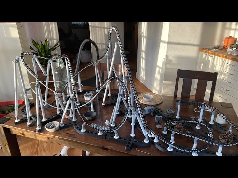 3D Printed Rollercoaster – Scale 1:55 // MicroCoasters Trailer