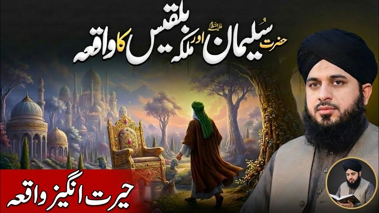 Hazrat Suleman (A.S.) Aur Takht-e-Bilqees| Hairat Angaiz Waqia| Peer Ajmal Raza Qadri New Bayan 2026