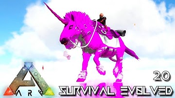 ARK: SURVIVAL EVOLVED - FLYING MALIN UNICORN & PTERANODON E20 !!! ( PRIMAL FEAR PYRIA )