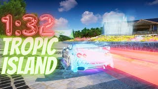 Ace Racer | New Map ×6☆ | Tropic Island 1:32 (0.54) | Lv8 GT-R screenshot 1