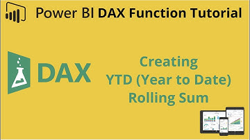 Power BI - How to Calculate YTD (Year to Date) Rolling Sum