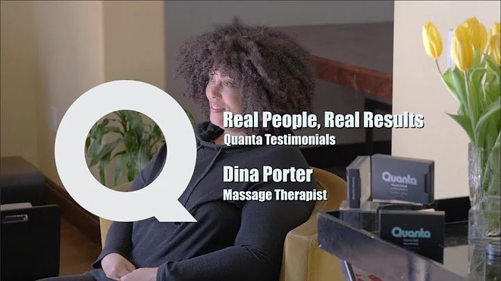 Quanta CBD Testimonial: Massage Therapist, Dina Po...