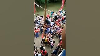 Panjat pinang cewek cantik melorot#panjatpinang