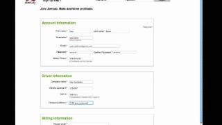 How to: UberCab Partner/Driver Signup screenshot 1
