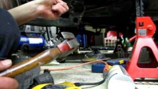 BMW E36 RTAB removal with hand tools