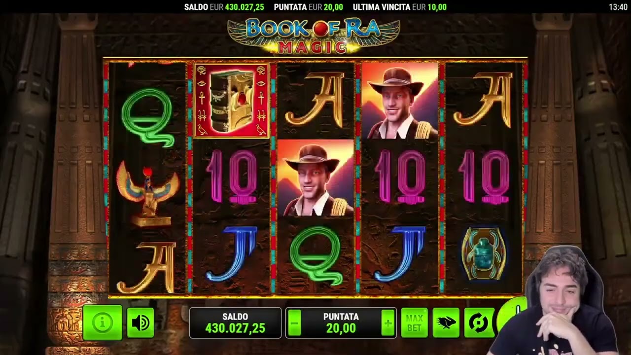 🔴 SPIKE SLOT ONLINE   il Ritorno della BOOK OF RA MAGIC 📕🎰 a BET MAX🤑  ROAD TO 1 MLN💸