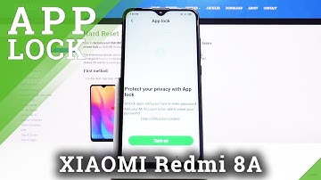 How to Protect Apps with Password in Xiaomi Redmi 8A - Set Password on Apps