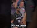 McDaniels rises up and hits the pull‑up jumper to put MIN up 8 — 30 points on the night 😤🔥