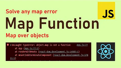 Object.map is not a function || How to map Object in Js, React Native, React || Map Large arrays