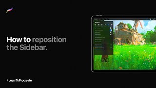 How to reposition the Sidebar in Procreate screenshot 5