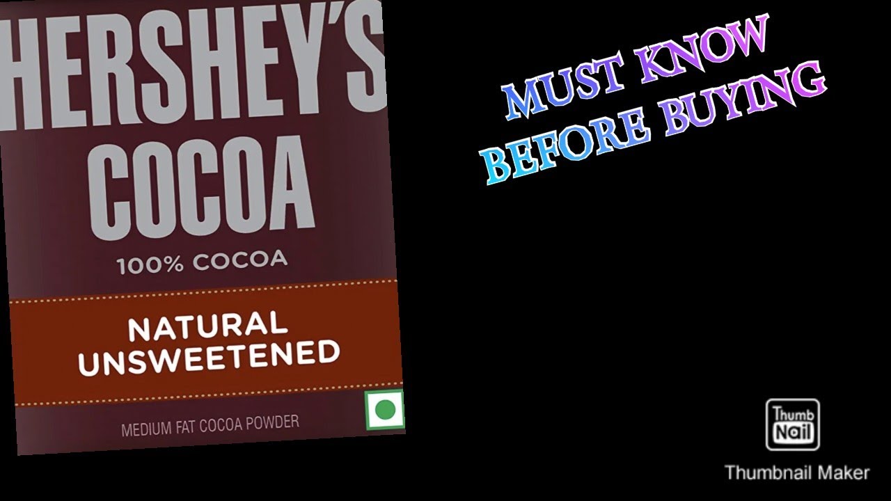 HERSHEY'S cocoa powder review! 