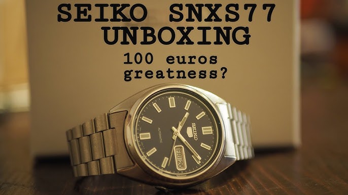 SEIKO 5 Series SNXS77K1 | 150€ Vintage Dial A - Under Watch YouTube