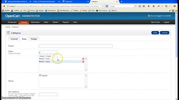 OpenCart   Set Filters