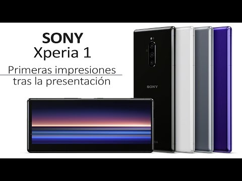 Sony Xperia 1: Primeras impresiones de un gama alta renovado