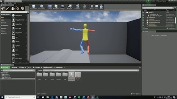 UE4 Idle Walk Run Jump Action Michael Potter