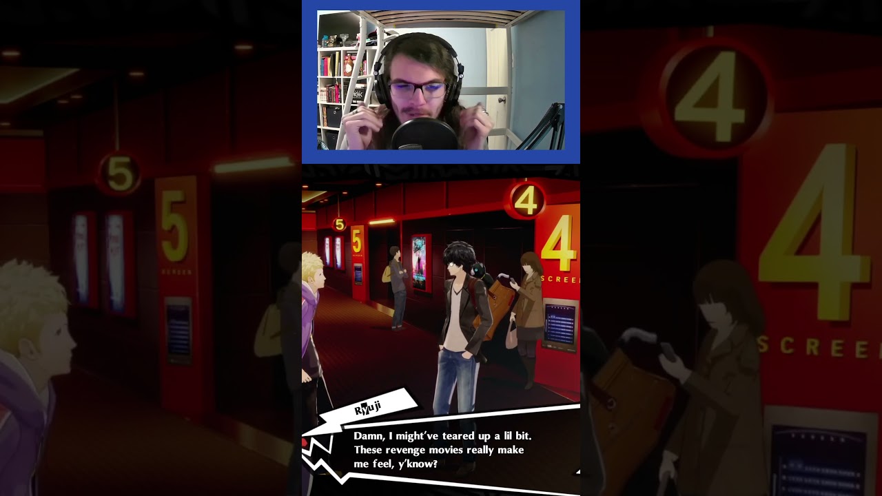 Who cries at revenge films - Persona 5 Royal