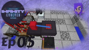 Modded Minecraft: FTB Infinity Evolved Skyblock, Assembly table (Ep05)