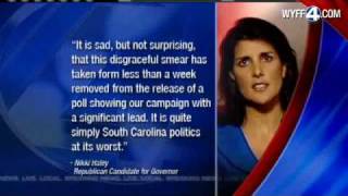 Haley Denies Inappropriate Relationship With Blogger