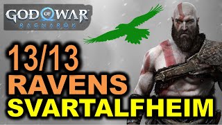 Svartalfheim: All Odin's Ravens Locations | God of War Ragnarok screenshot 4