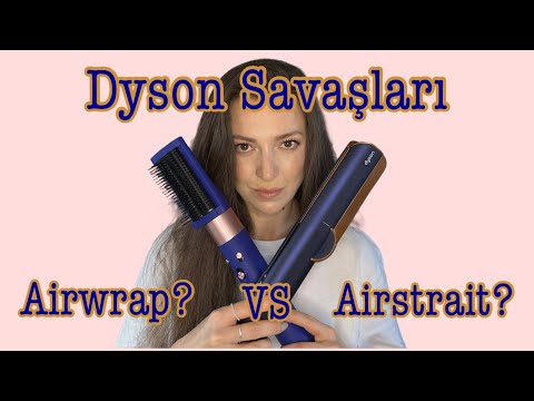 Dyson Savaşları|Bütün Detayları İle Karşılaştırdım,Bukle Yapıyor mu?Kıvırcık Saçı Düzleştiriyor mu?