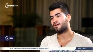 Kurdish Hacker in Rudaw Tv  About Technology ( Sunny X Format ) 2014 kurdhackteam.com