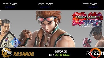 PCSX2 - Tekken Tag with Reshade Intro Demo v1