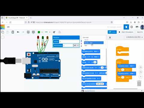 Arduino Traffic Light Simulation in Tinkercad | Beginner Arduino Project #diy #how #arduino #project