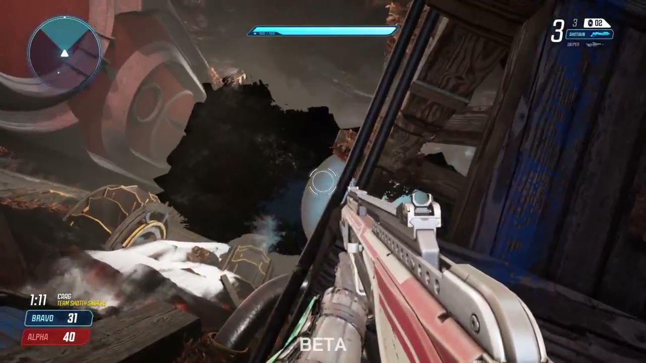 Splitgate Trickshot Double Portal