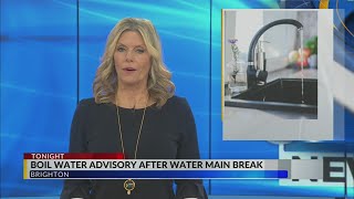 Brighton Twp. Under Boil Water Advisory After Water Main Break
