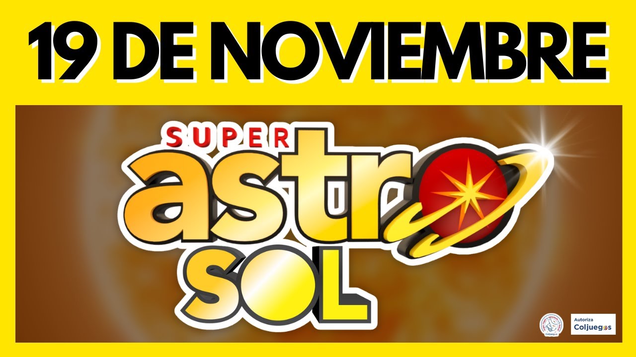 Resultados ASTRO SOL del SABADO 19 de NOVIEMBRE de 2022 🌟✅🤩 (ULTIMO RESULTADO)