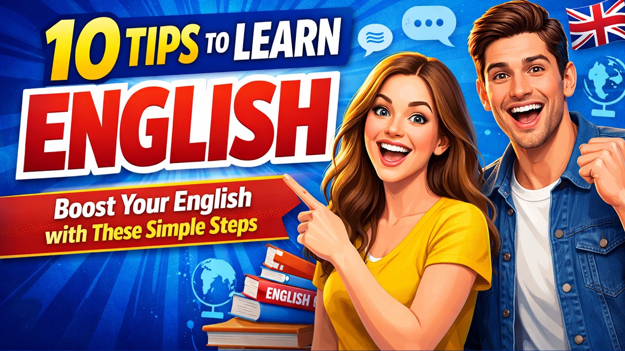 10 Tips to Learn English Fast Without Classroom - YouTube