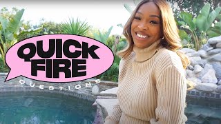 Malika Haqq Interview | Quick Fire Question's | PrettyLittleThing