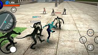 Spider Rope Hero Vs Mutant Spider Hero City Crime Battle Android Gameplay screenshot 4