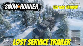 Trailer Park &amp; Lost Service Trailer | Tuz 420 Tatarin | SnowRunner Alaska