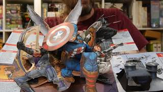 The Marvel Super Heroes The Ultimate Pop-Up Book is amazing!